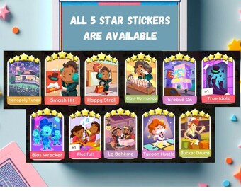 5 Star Stickers - MPGO! , Swift Deal (Read Description)