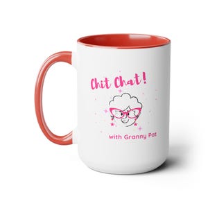 Two-Tone Coffee Mugs, 15oz