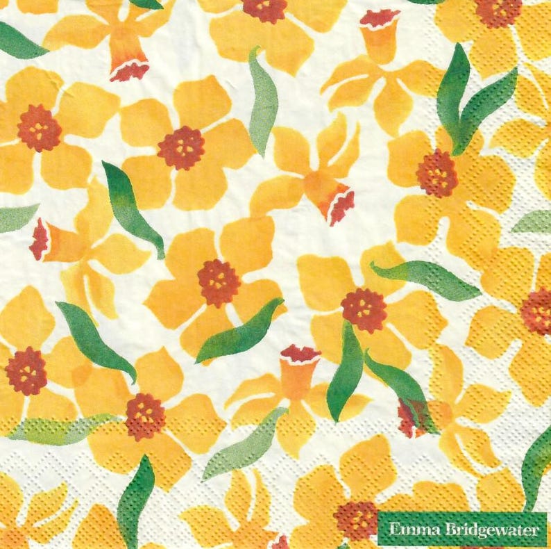 Daffodils Paper Napkins
