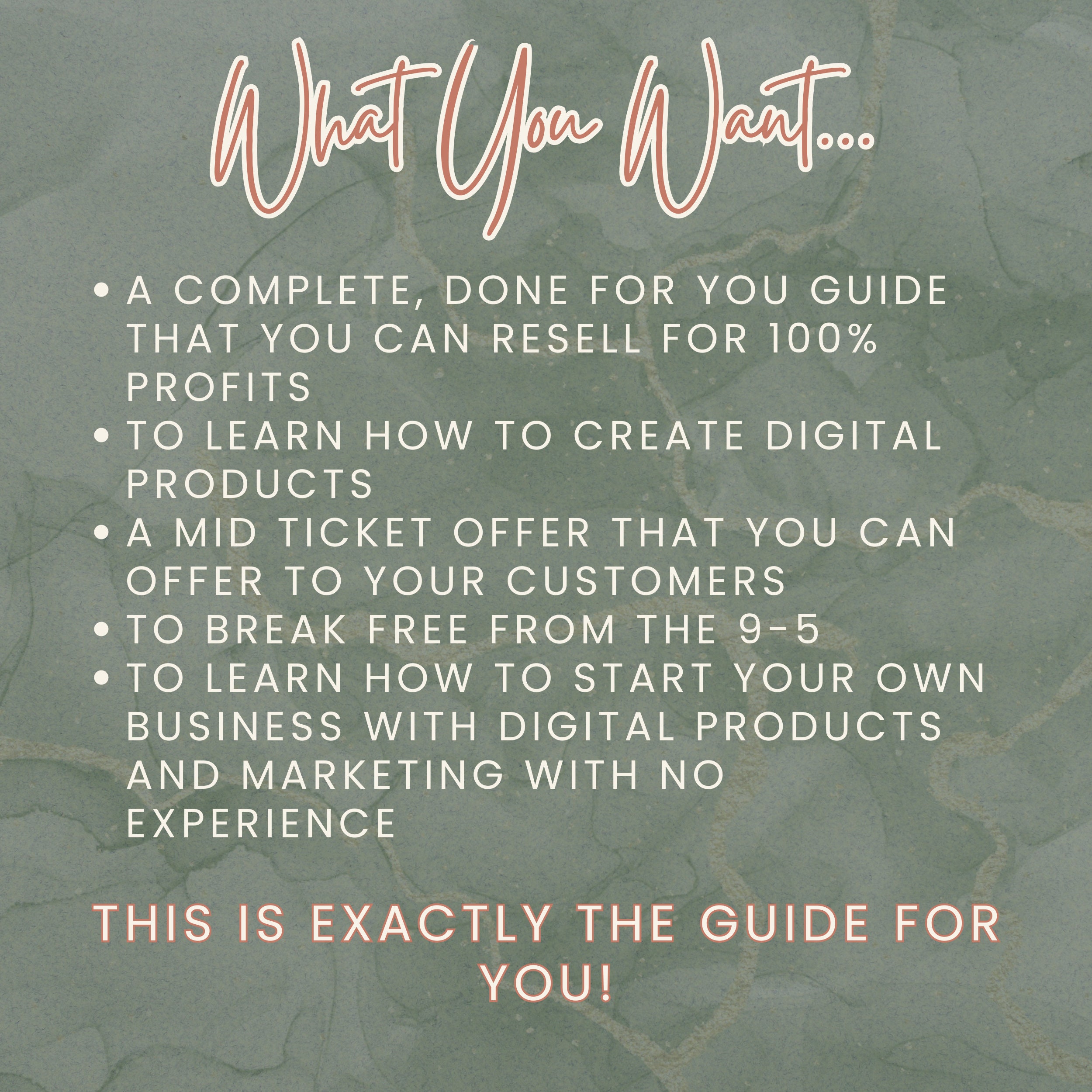 Digital Marketing Guide | Master Resell Rights | How to Create and Sell ...