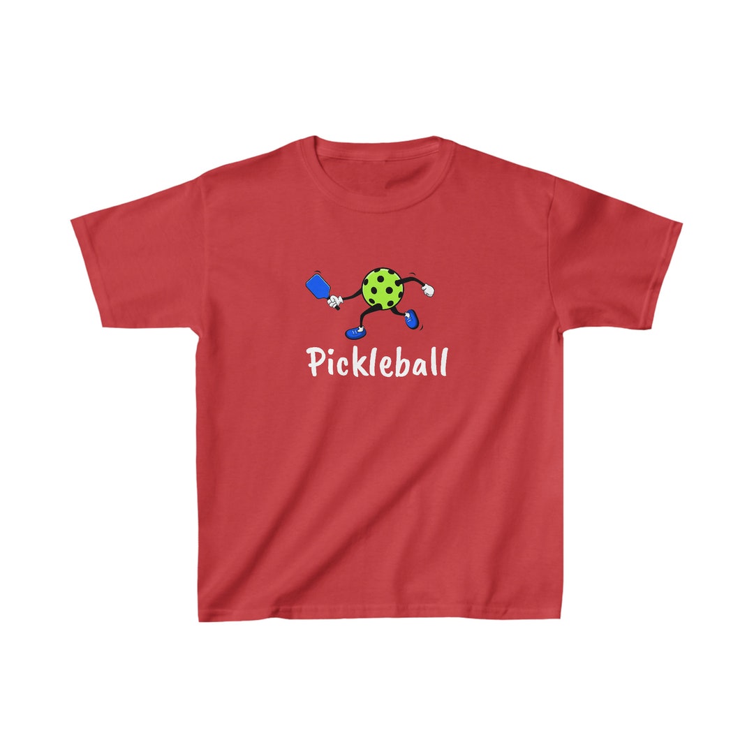 Pickleball Collage Crop Tee