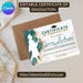 Editable Graduation Certificate Template: Printable PDF for Schools - Etsy