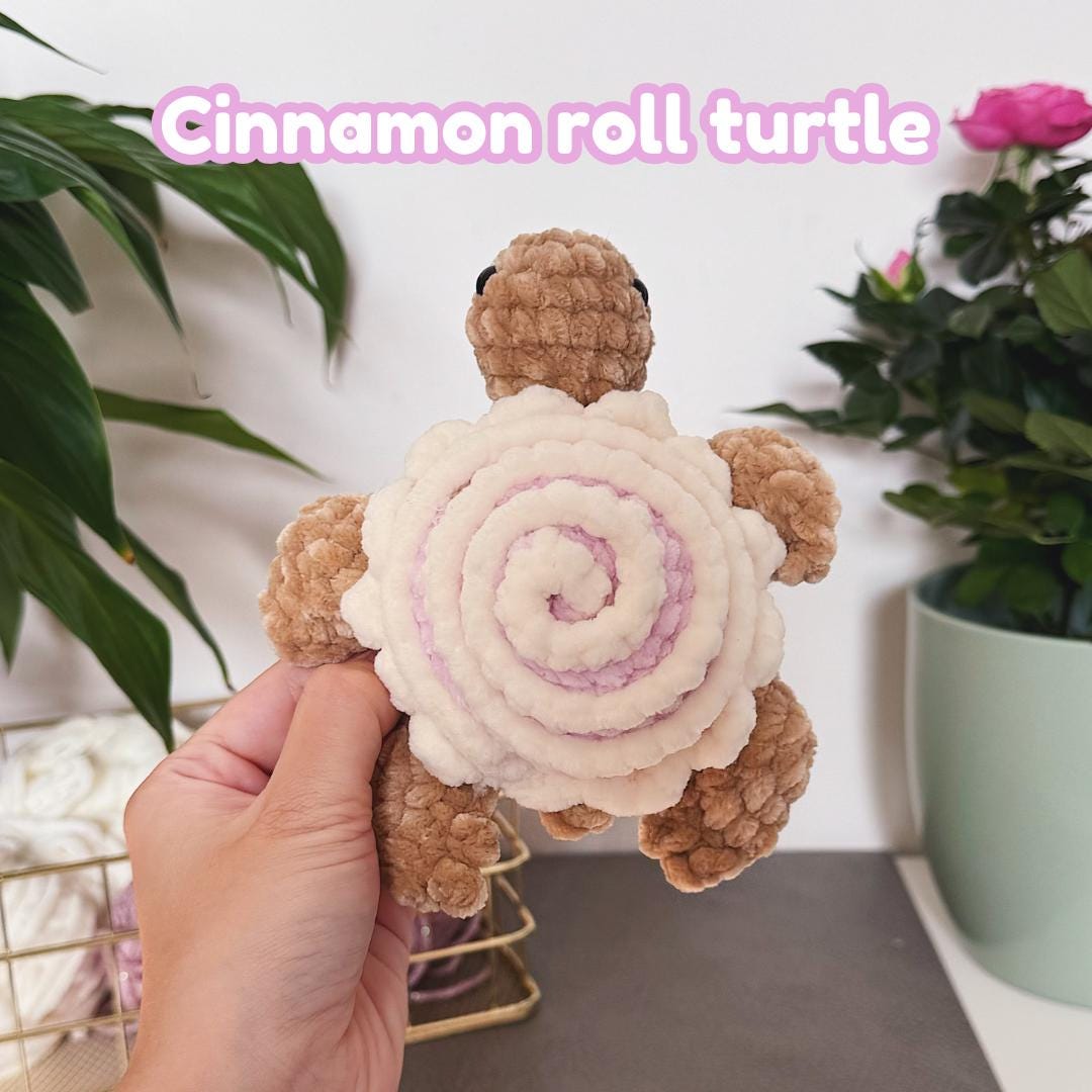 3in1 Dessert Turtle Crochet Pattern - Cute Amigurumi Turtles - Etsy
