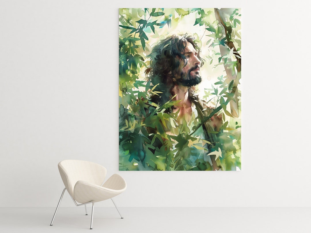 Jesus Prays in the Garden of Gethsemane Canvas or Poster Christian Wall ...