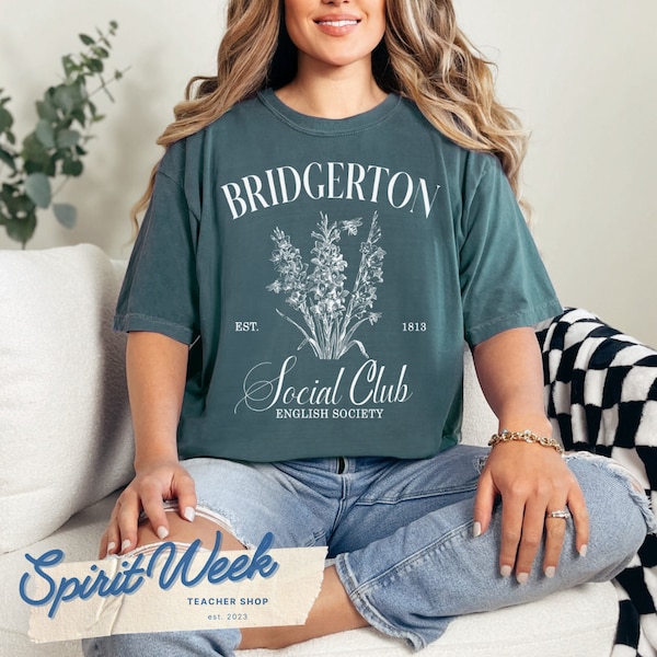 Bridgerton  Social Club Penelope and Colin, Bridgerton Polin Season Shirt, Penelope and Colin Shirt, Bridgerton Season 3 Gift Comfort Colors