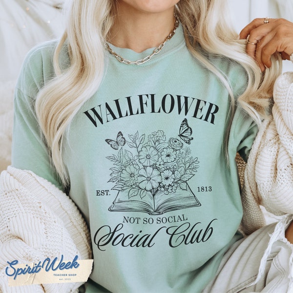 Wallflower Social Club Penelope and Colin, Bridgerton Polin Season Shirt, Penelope and Colin Shirt, Bridgerton Season 3 Gift Comfort Colors