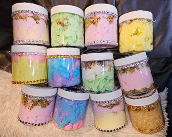 Whipped soap body scrubs(large size)