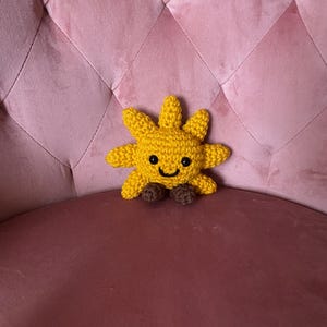 Jellycat Inspired Mini Crochet Sun