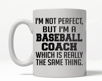 Baseball Coach Gift, Baseball Gift, Baseball Coffee Mug, Gifts for Him, Baseball Mug, Coffee Mug, Gifts For Dad, Perfect Baseball Coach Gift