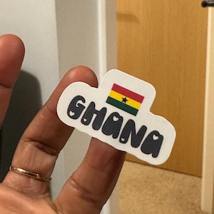 10 adesivi impermeabili del Ghana, Nkrumah, Akwaaba, Adinkra, adesivo impermeabile, punti di riferimento del Ghana, vinly, amo il Ghana, Accra, adesivi Africa