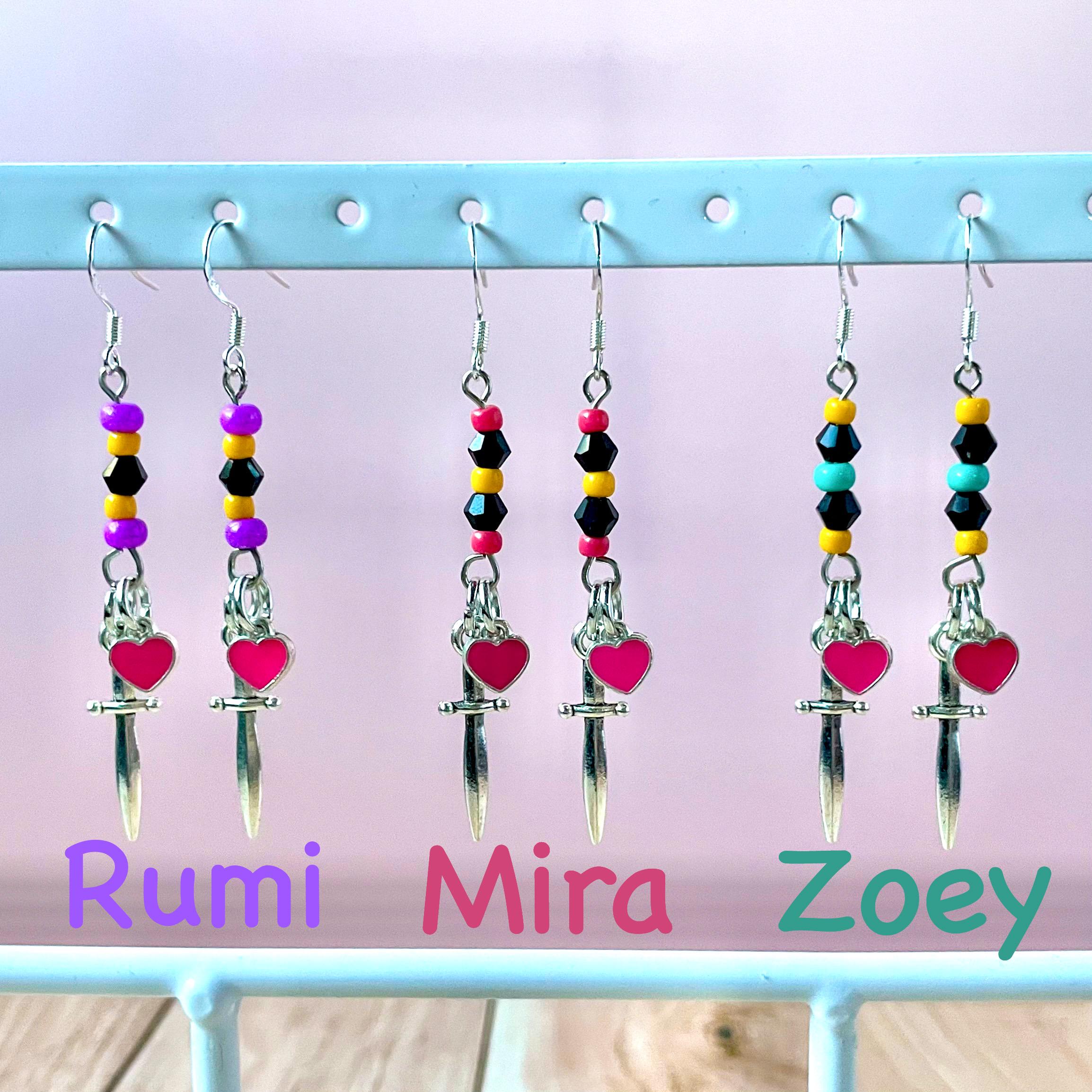 KPDH Inspired Earrings | Character Inspired Earrings | Cute