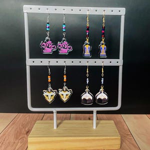 Arcane Inspired Acrylic Earrings | Cute Accessories | Lightweight | READ DESCRIPTION