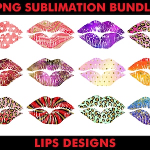 Lips sublimation ready to press, lips sublimation, lips sublimation wrap, Glossy Lips, Dripping lips, Festive Lips, Commercial Use