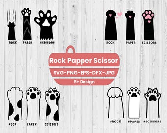 Rock Paper Scissors Svg, Razor Tipped Murder Mittens, Cat Paw Svg, Funny Cat Lover Saying, Cat Scratch, Scratches Svg, Funny Cat Shirt Svg