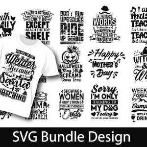 Typography svg design, Typography Designs, Digital Prints PNG, Trendy SVG & PNG Graphics, Typography T-shirt Bundle Collection, typography