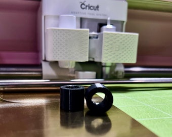 Cricut Maker Rubber Roller Replacement x2 Black, Cricut Part - Ships Same Day.