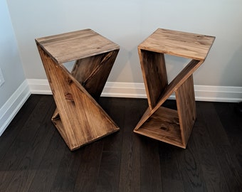 DIY Side Table Plans Package Deal X2 Tables Plans Modern Home