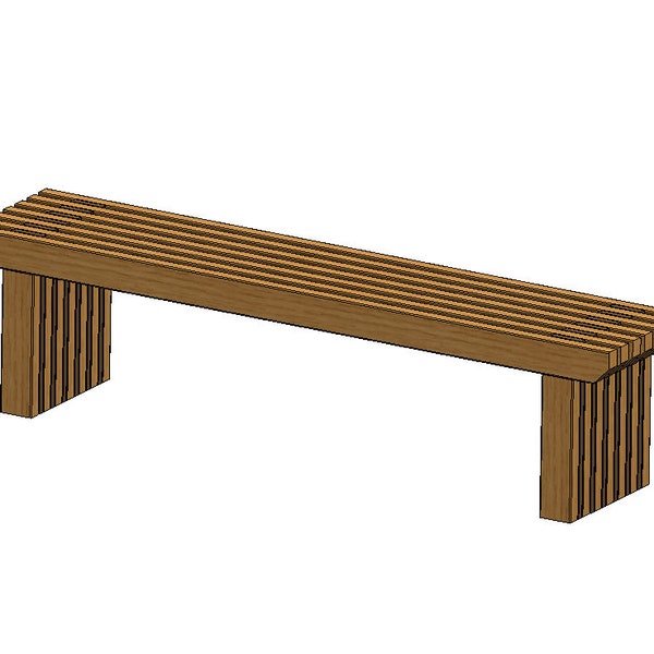 Banc en bois -Plans de bricolage