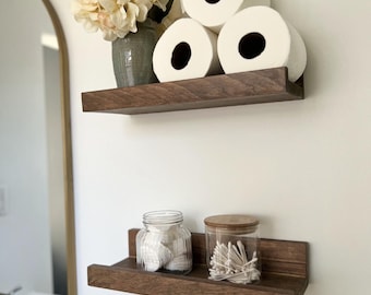 Floating Shelf DIY Plan: Rustic Wall Decor (PDF)