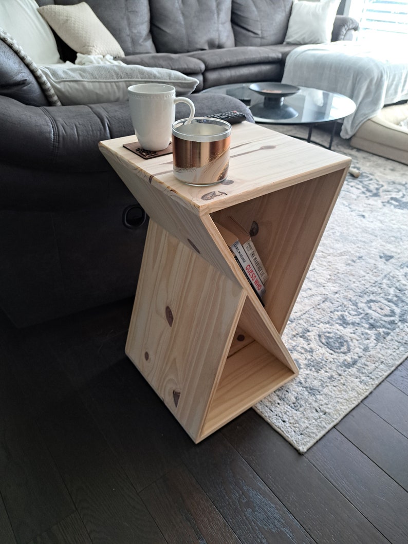 Modern Side Table DIY Plans: Elegant End Table (PDF) - Etsy