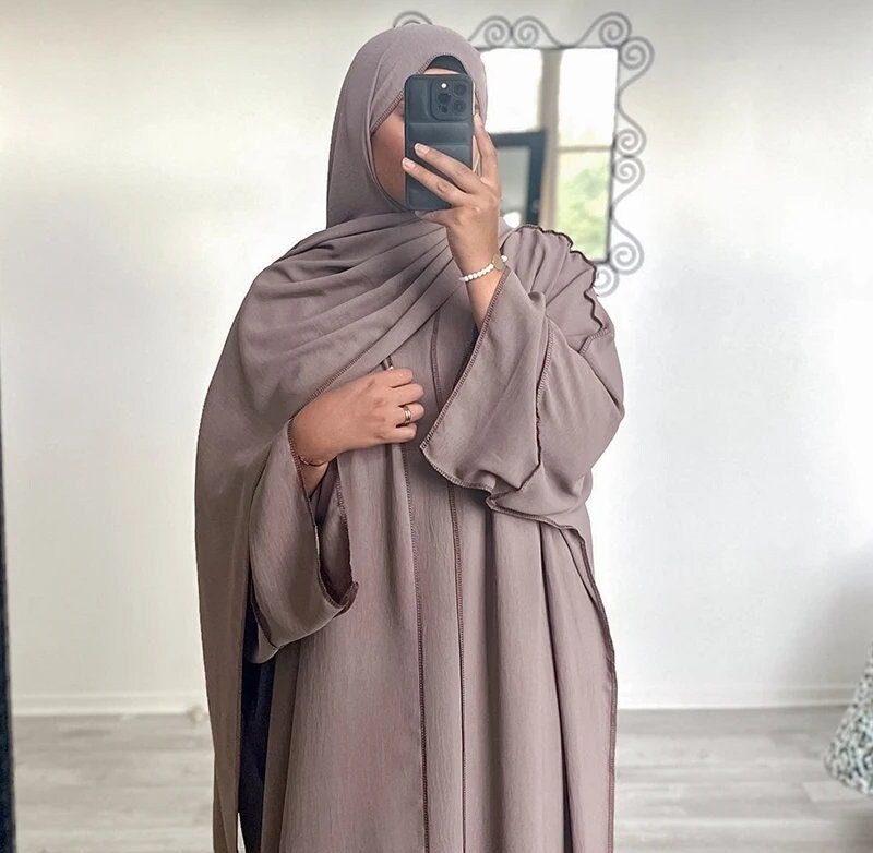 Kimono femme top long hijab