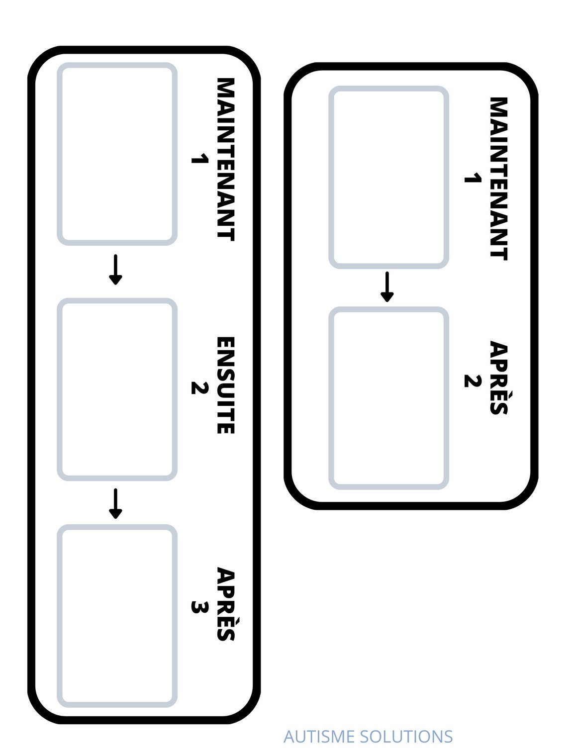 Visual Timetable, Visual Routines, ASD Visual Supports, ASD ...