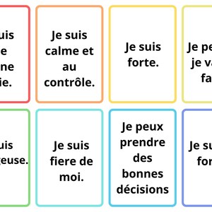Cartes affirmation autisme FILLE, affirmation , autiste, enfants neuroatypique imprimable, affirmation positive pour enfants, TSA ,TDAH tda