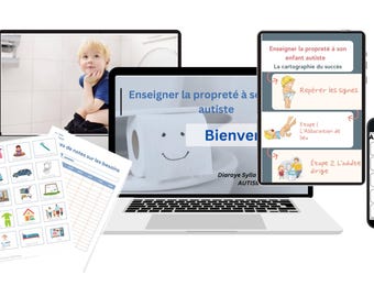 Zestaw do czyszczenia, Szkolenia online, Toalety, Autyzm, Autyzm, ASD