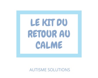 Regreso a la Calma, TEA, Autismo RutinaCalma, Herramienta Visual, Gestión Comportamiento, Neuroatípico, Niño Autista, Apoyo a la Transición TEA, Autonomía