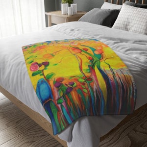 Sunrise - Velveteen Microfiber Blanket (Two-sided print)