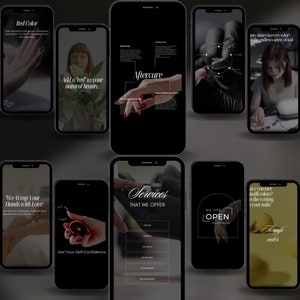 Nail Tech Instagram Reels, Nail Artist Instagram Post, Nail Technician Instagram Templates, Nail Artist Social Media, Nail Polish Instagram