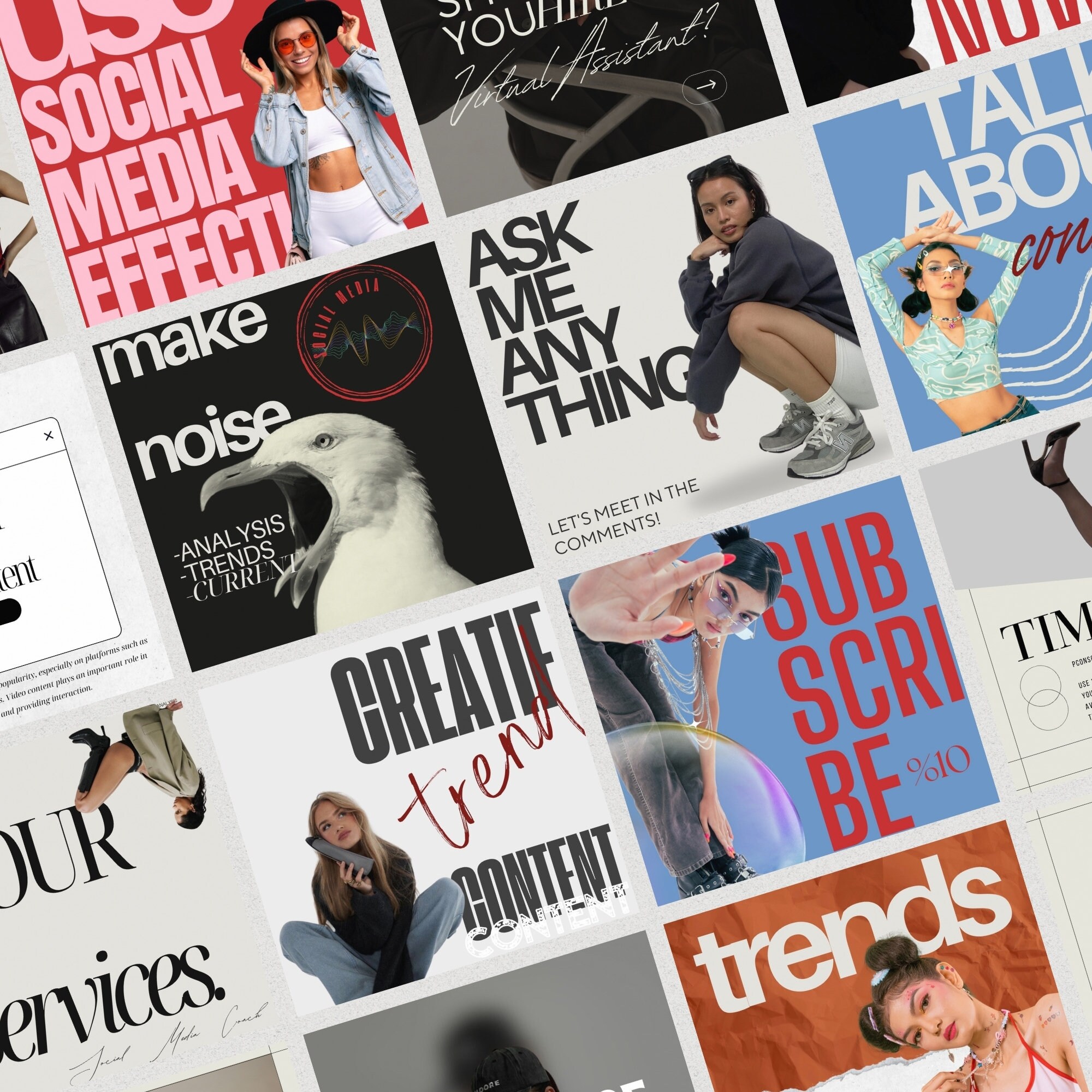 Social Media Marketing Templates Canva Digital Marketing Agency Posts Social Media Marketing Templates Canva Digital Marketing Agency Posts
