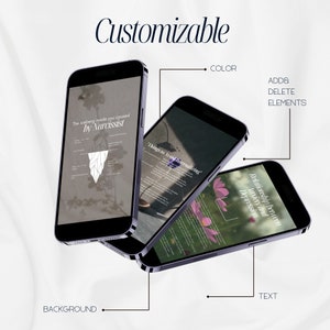 May include: Three phone screens with different text and images. The first screen has a graphic of an iceberg with the text "The iceberg inside you caused by Narcissist". The second screen has the text "Things to Avoid Internalizing". The third screen has the text "Relationship between Anxiety and Depression".