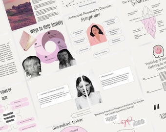 Therapist Instagram Templates, Psychologist Social Media, Mental Health Templates, Counseling, Counselor, Therapist Instagram Posts, Canva