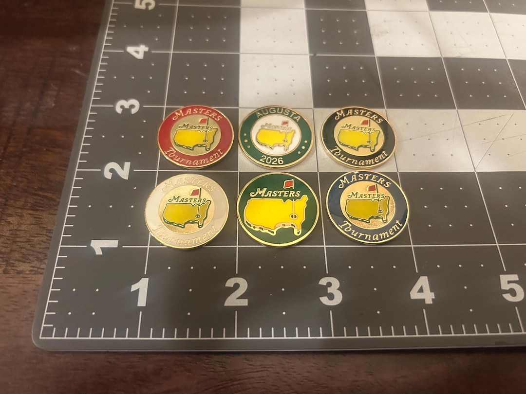 The Masters Ball Markers - Etsy UK