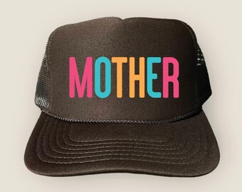Mother Foam Trucker Hat | Embroidered | Multi Colored