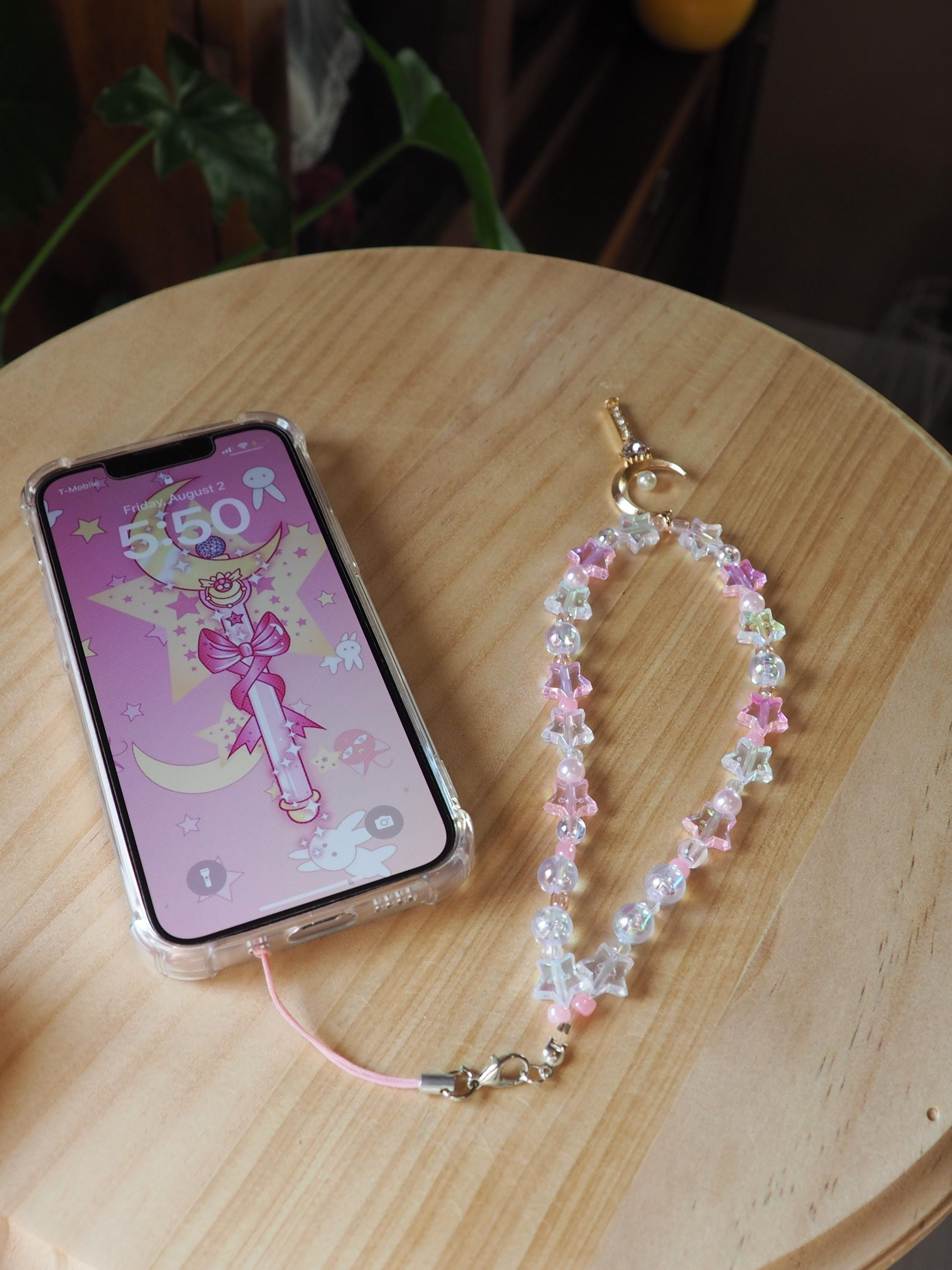 Sailor Moon Inspired Phone Strap, Magical Girl Phone