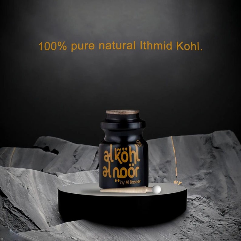 Authentic Kohl Natural, Pure, Handmade Al Kohl Al Noor Eye Makeup Etsy