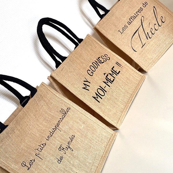 Burlap Bag - Etsy
