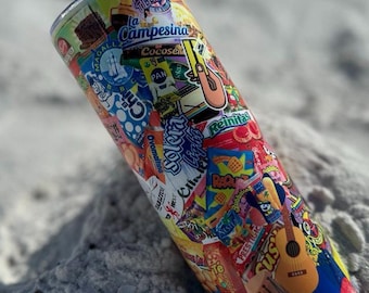 Retro thermos Venezuela vintage knickknacks icons Venezuela nostalgia famous brands Venezuela in 2000 tumbler sublimated perfect gift