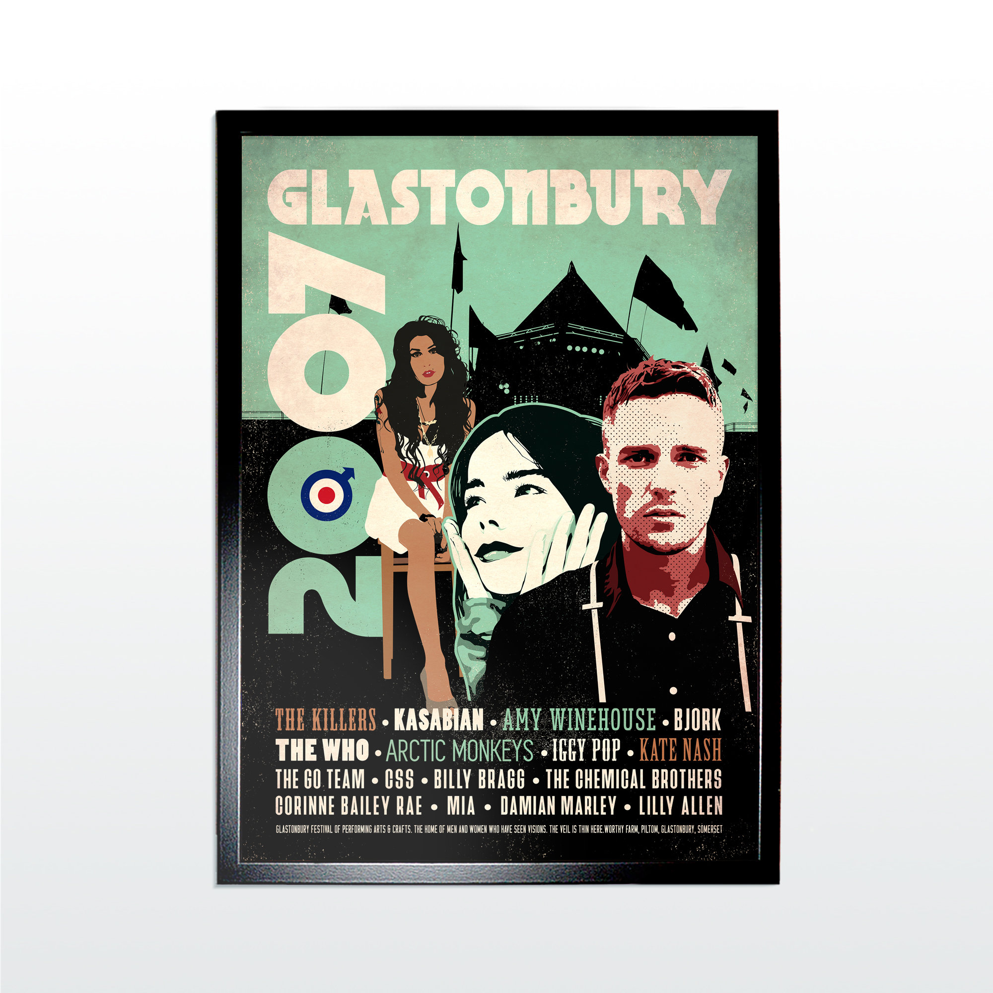 Glastonbury Festival Headliners (1970 - 2023) – The Sense of