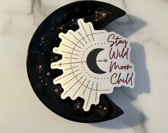 Adesivo Stay Wild Moon Child: decalcomania in vinile impermeabile