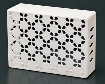 Modern Petals Door Chime Cover | Customizable Size | 15 Custom Colors | Max 13 Inches External Dimension
