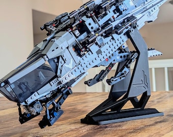 Wall OR Table Display Stand for LEGO 10327 ICONS Dune Atreides Royal Ornithopter | Multi Directional | Easy Install | Mounting Pins Included