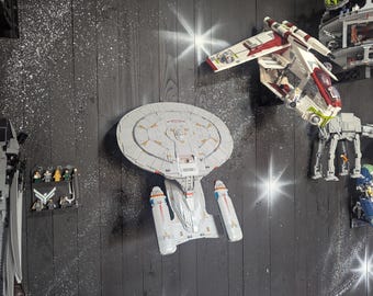 Heavy Duty Angled Wallmount for Star Trek: U.S.S. Enterprise NCC-1701-D | For set #10356