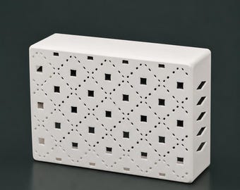 Modern Squares Door Chime Cover | Customizable Size | 15 Custom Colors | Max 13 Inches External Dimension