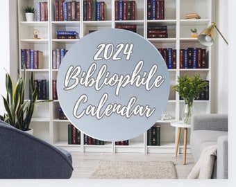 2024 Bibliophile Calendar