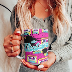 80s Mug | 80s Coffee Mug | 80s Coffee Cup | Ultimate &#39;80s Retro Coffee Mug | 15oz Ceramic Mug | Like Whatever
