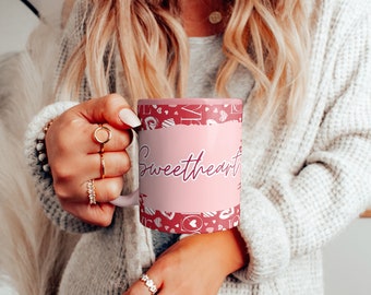 Valentines Day Mug | Valentines Day Gift | Valentine’s Day Mug | Gift for Her | Sweetheart - 1