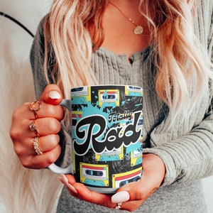 80s Mug | 80s Coffee Mug | 80s Coffee Cup | Ultimate &#39;80s Retro Coffee Mug | 15oz Ceramic Mug | Totally Rad